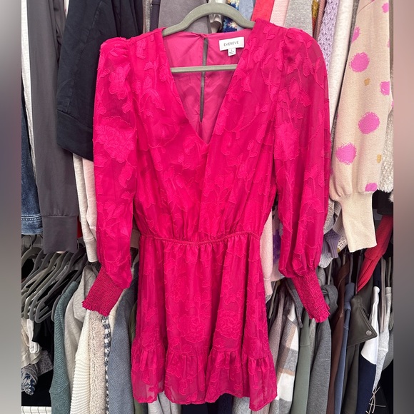 Evereve Penelope Dress size Small pink - Picture 5 of 6